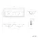 Sorrento Fluted Coastal White Wall Hung Drawer Vanity with Matt White Double Basin 1200mm