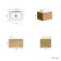 Sorrento Fluted Country Oak Wall Hung Drawer Vanity with Marble Top & Marin Basin 600mm