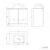 Corsica Gloss White Vanity with Marble Top & Marin Basin 800mm