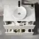 Crete Fluted Linen White Vanity Drawer with Marble Top & Nevis Basin 800mm