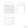 Crete Fluted Charcoal Elm Wall Hung Drawer Vanity with Marble Top & Marin Basin 600mm
