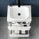 100% Waterproof - Corsica Gloss White PVC Vanity with Marble Top & Curved Counter Top Basin 600mm