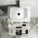 Cadiz Fluted Linen White Wall Hung Drawer Vanity with Marble Top & Reno Basin 600mm - Black Accents