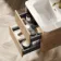 Jerez Country Oak Wall Hung Basin Drawer Vanity 600mm