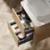 Jerez Country Oak Wall Hung Drawer Vanity with Marble Top 600mm - Excludes Basin