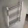 Barcelona Electric Chrome Straight Heated Towel Rail 800x500mm