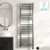 Naples Electric Premium Brushed Gunmetal Straight Heated Towel Rail 1600x500mm
