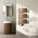 Seville Electric Brushed Copper Designer Flat Panel Heated Towel Rail 800x450mm