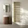 Cannes Electric Brushed Brass Designer Heated Towel Rail 1600x500mm