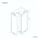 Copenhagen Easy Clean 8mm Walk In Shower Enclosure 800mm & 800mm Glass with Pivotal Return Panel