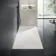 Berlin Rectangular Matt White Slate Effect SMC Composite Shower Tray 1800x700mm