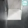 Berlin Rectangular Matt White Slate Effect SMC Composite Shower Tray 1000x900mm