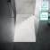Berlin Rectangular Matt White Slate Effect SMC Composite Shower Tray 1700x900mm