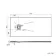 Berlin Rectangular Matt Black Slate Effect SMC Composite Shower Tray 1700x800mm