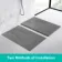 Berlin Rectangular Dark Grey Slate Effect SMC Composite Shower Tray 1600x800mm