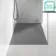 Berlin Rectangular Dark Grey Slate Effect SMC Composite Shower Tray 1400x900mm