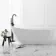Richmond 1700mm Freestanding Slipper Bath