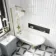Abingdon 1500 Roll Top Shower Bath - Brushed Brass Ball Feet & 6mm Brushed Brass Bath Screen