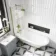 Abingdon 1700 Roll Top Shower Bath - Brushed Brass Ball Feet & 6mm Brushed Brass Bath Screen