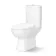 Seattle Rimless Close Coupled Toilet With Soft Close Seat