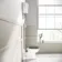 Hudson Traditional Toilet With High-Level Cistern and Graphite Grey Wooden Seat