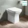 Dallas Rimless Back To Wall Toilet With Slim Soft Close Seat