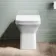 Dallas Rimless Back To Wall Toilet With Slim Soft Close Seat