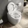 Utah Rimless Comfort Height Back To Wall Toilet With Premium Soft Close Slim Seat