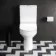 Lodi Rimless Comfort Height Close Coupled Toilet With Slim Soft Close Seat