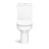 Lodi Rimless Comfort Height Close Coupled Toilet With Slim Soft Close Seat
