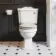 Lima Traditional Close Coupled Toilet With Chalk White Wooden Seat