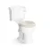 Lima Traditional Close Coupled Toilet With Chalk White Wooden Seat