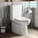 Aruba Rimless Close Coupled Toilet With Slim Soft Close Seat