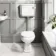 Hudson Traditional Close Coupled Toilet With Low-Level Cistern & Pedestal Basin Set Single Tap Hole