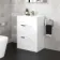 Avon Gloss White Basin Drawer Vanity 600mm