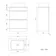 Trent Gloss White Vanity Drawer with Curved Counter Top Basin 600mm