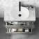 Trent Stone Grey Vanity Drawer with Marble Top & Oval Counter Top Basin 800mm