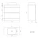 Trent Stone Grey Vanity Drawer with Marble Top & Curved Counter Top Basin 800mm