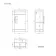Avon Gloss White Basin Vanity 450mm
