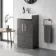 Harper Charcoal Elm Vanity with Semi Recessed Basin 500mm