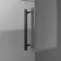 Avon Stone Grey Basin Vanity 450mm - Black Accents