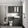 Monaco Graphite Grey Vanity Basin with Marble Top 1200mm (No Pan & Cistern) - Brushed Brass Accents