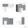 Monaco Dove Grey Vanity Traditional Basin and Boston Toilet 1200mm - Brushed Brass Accents