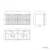 Crete Fluted Linen White Wall Hung Double Basin Drawer Vanity 1200mm