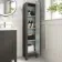 Bermuda Graphite Grey Floor Standing Tall Cabinet 1500x350mm