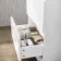 Trent Gloss White Basin Drawer Vanity 600mm and Toilet Set