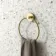 Sofia Brushed Brass 3 Pieces Accessory Set