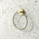 Sofia Brushed Brass 3 Pieces Accessory Set
