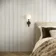 Trepanel® All White on White Felt Acoustic Wood Slat Panels