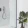 Trepanel Aqua® Shower Panel PVC End Cap Silver